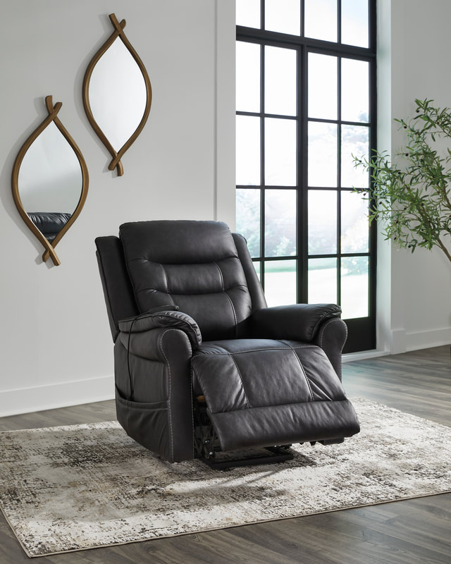 HH-Ashley 1800512 - Power Lift Recliner (Heat/Massage) - Image 2