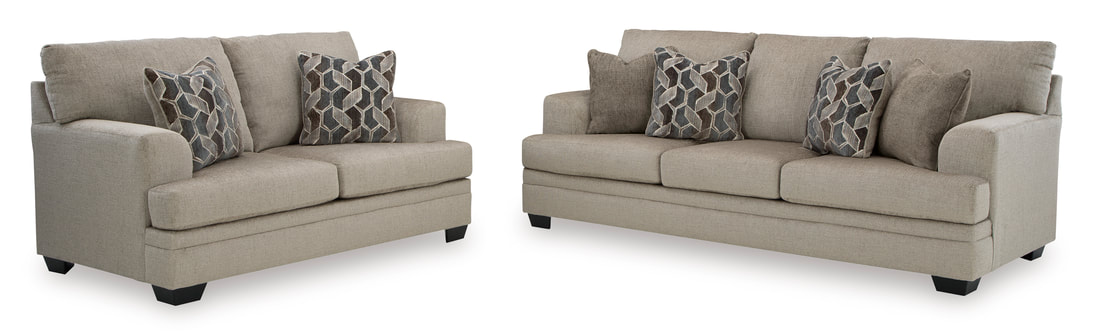 HH: Ashley 595-04 Sofa & Loveseat Set - Image 2