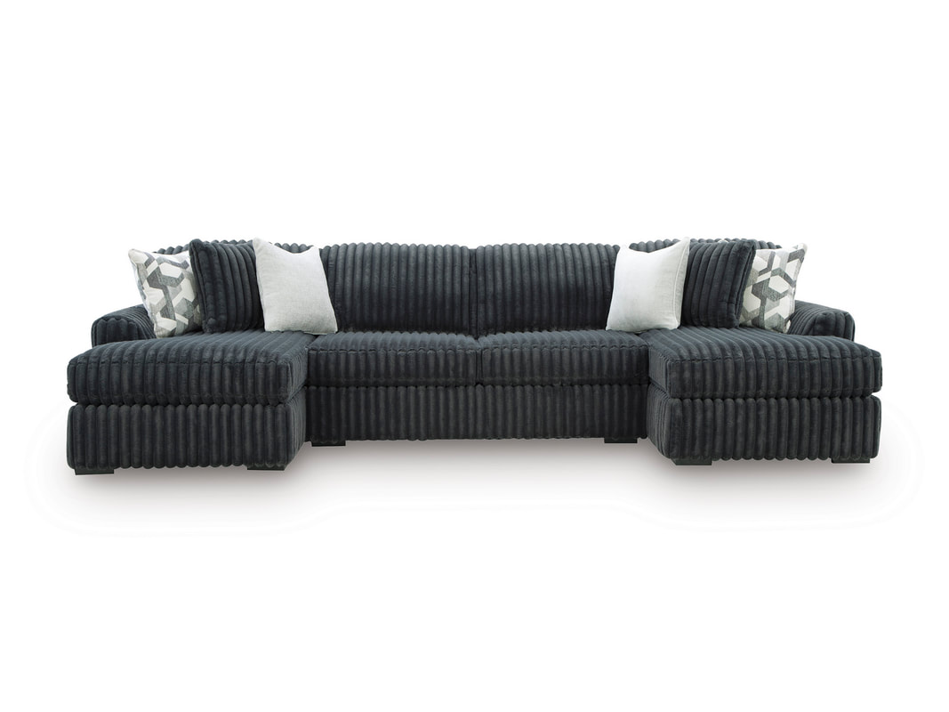 HH: Ashley 981-05 3PC Double Chaise Sectional ***NEW ARRIVAL** - Image 3