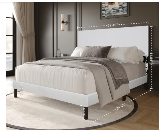 HH120 Platform Bed - Twin, Full, Queen, King - Image 3