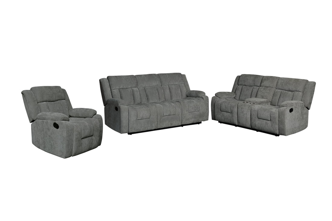 HH:Farrah Gray - 3PC Reclining Set **NEW ARRIVAL** - Image 2