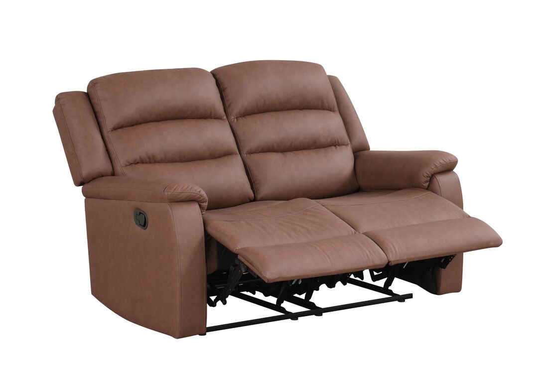 HH: Hope Brown 3PC Reclining Set - Image 3