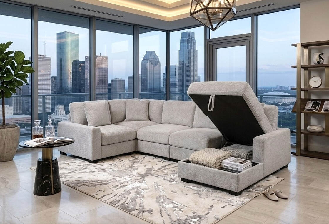 HH:SERENA GRAY - Modular Sectional - Image 2