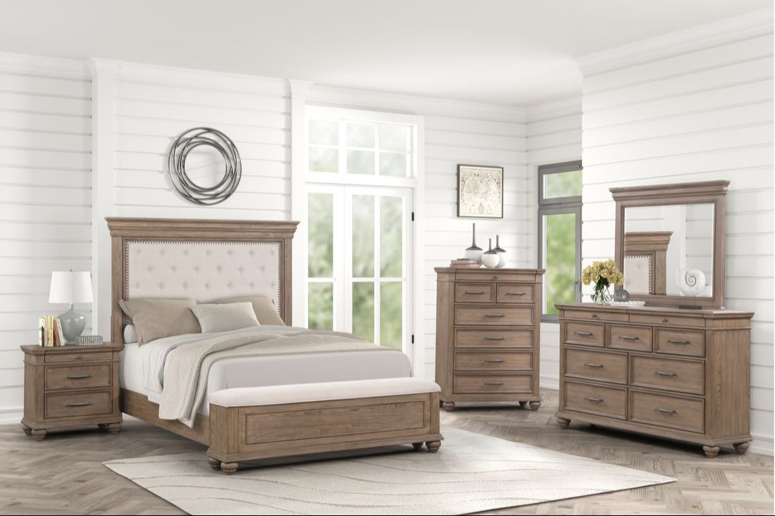 HH-NASHVILLE - 4pc Bedroom Set - Queen, King - Image 2