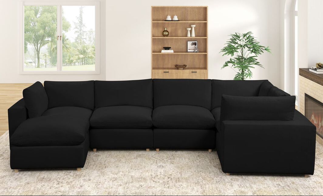 HH: XLCLOUD BLACK2 Sectional + Ottoman Set **NEW ARRIVAL** - Image 2