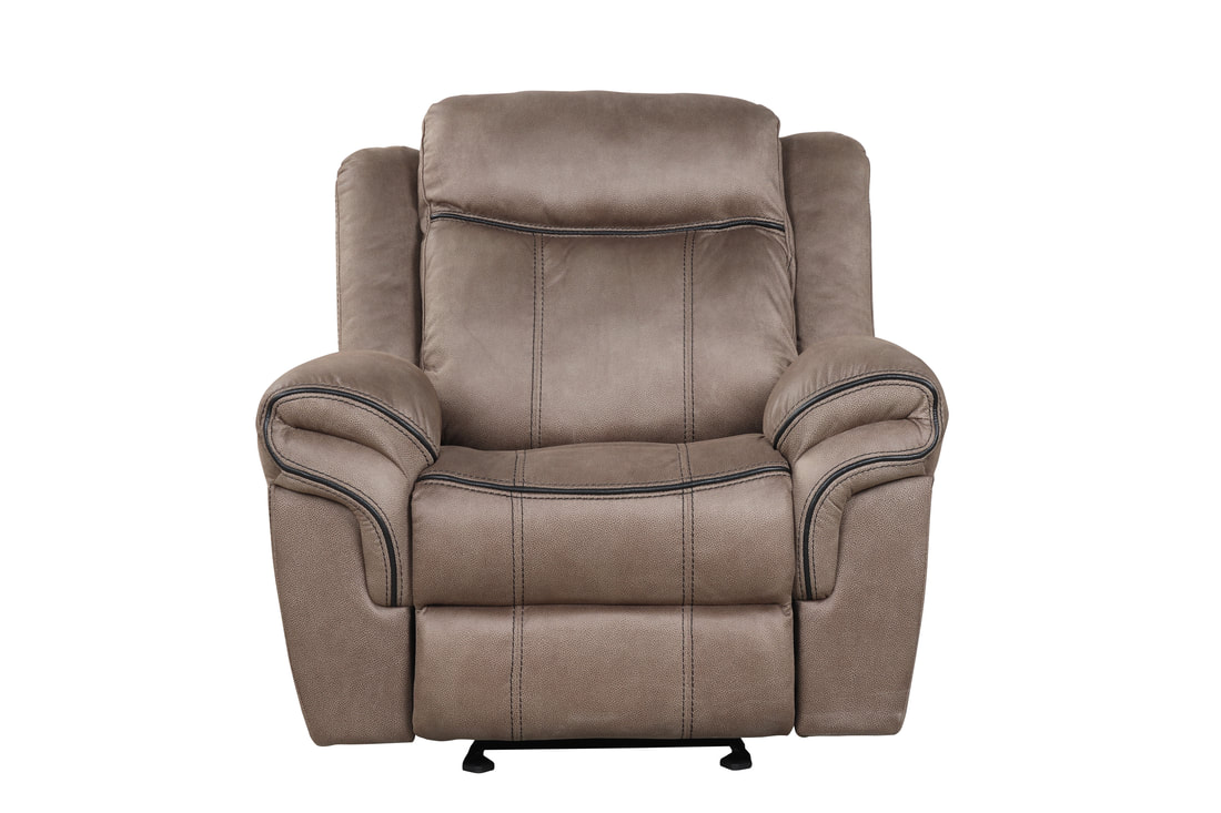 HH: Andres Brown - 3pc Reclining Living Room Set - Image 5
