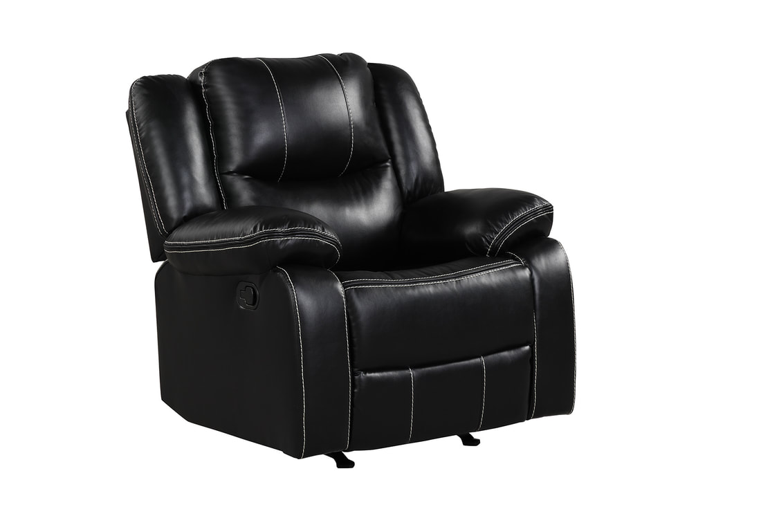 HH: Carter Black - 3PC Reclining Set - Image 3