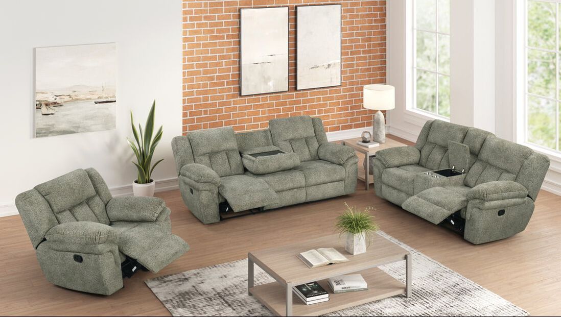 HH: Dallas Sage- 3PC Reclining Set - Image 2