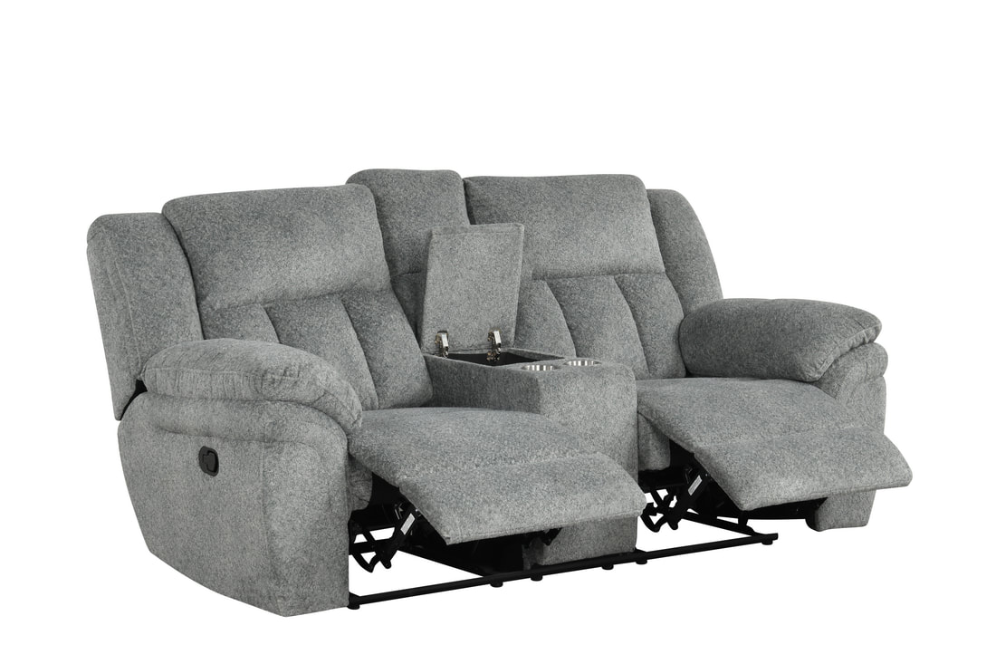 HH: Dallas Gray - 3PC Reclining Set - Image 2