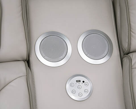 HH: DUBAI 3PC Sand Power Reclining Set - Image 4