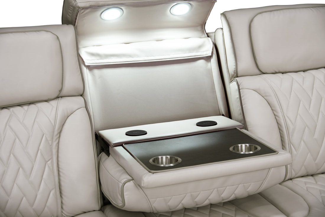 HH: DUBAI 3PC Sand Power Reclining Set - Image 2