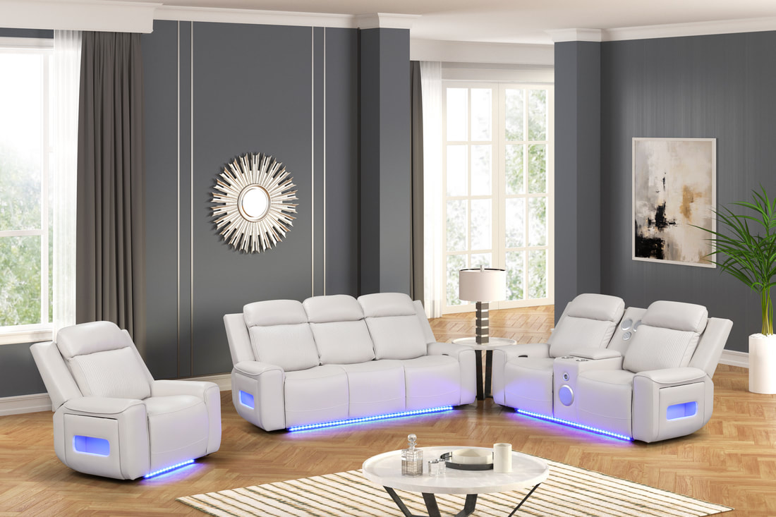 HH: Rolls Royce Sand Power Reclining Set **NEW ARRIVAL** - Image 2