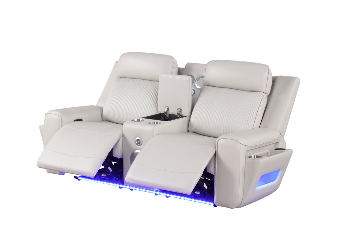 HH: Rolls Royce Sand Power Reclining Set **NEW ARRIVAL** - Image 4